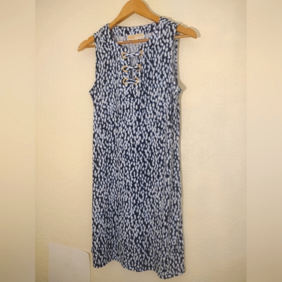 Michael Kors lace up knee-length dress - Picture 2 of 6